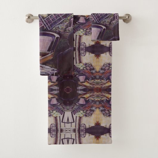 Hongaarse marktplaats, BudaPEST Bad Handdoek (Insitu)