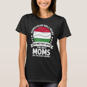Hongaarse Moeder Hongarije Moederdag Mama Hongaars T-shirt