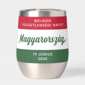 Hongaarse Onafhankelijkheidsdag Nationale Vlag (Achterkant)