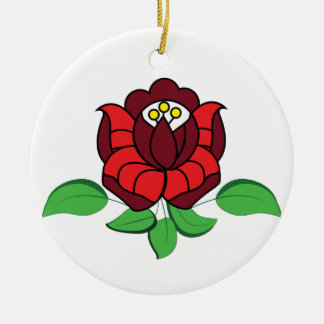 Hongaarse opflakkering keramisch ornament