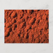 Hongaarse paprika briefkaart (Voorkant)