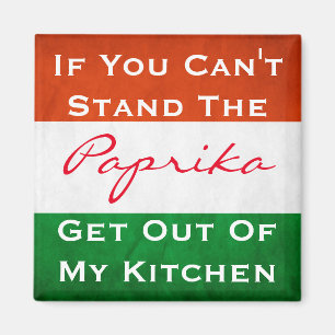 Hongaarse Paprika w/vlag Magneet