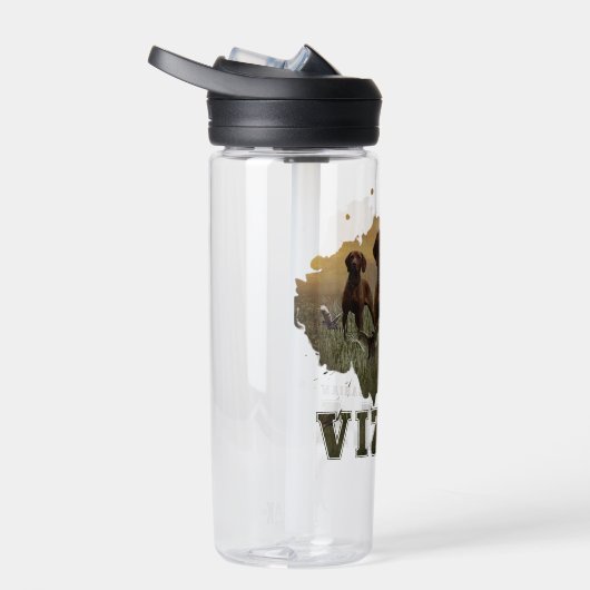 Hongaarse Vizsla Art Waterfles (Rechts)