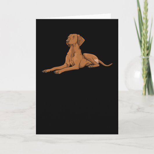 Hongaarse Vizsla Dog Gift Idee Kaart (Voorkant)