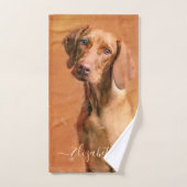 Hongaarse Vizsla Dog Handdoek (Handdoek)