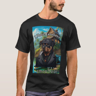 Hongaarse Vizsla Hond Camouflage T-shirt
