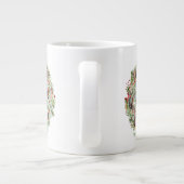 Hongaarse Vizsla kerstkrans Extra Grote Beker (Achterkant)