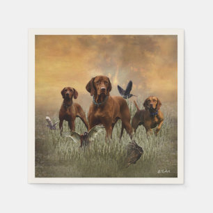 Hongaarse Vizsla Kunst Servet