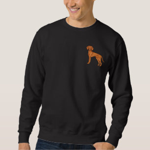 Hongaarse Vizsla Schattige Roodbruine Pointer Hond Trui