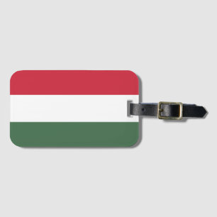 Hongaarse vlag bagagelabel