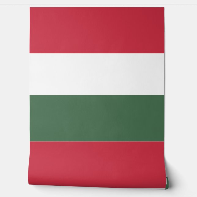 Hongaarse vlag behang (Afrollen)