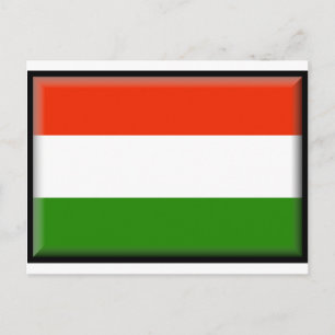 Hongaarse vlag briefkaart