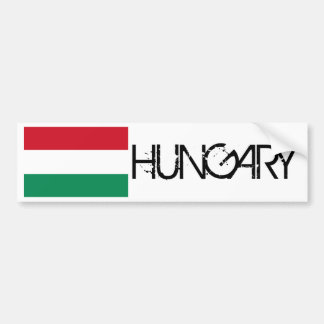 Hongaarse vlag bumpersticker