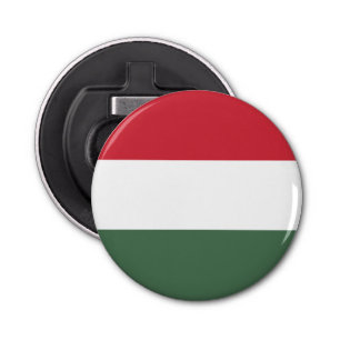 Hongaarse vlag button flesopener
