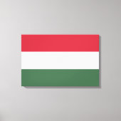 Hongaarse vlag canvas afdruk (Voorkant)