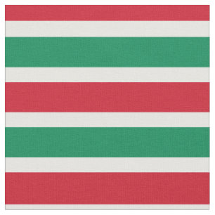 Hongaarse vlag en Hongarije Trendy Fabric/mode Stof