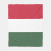 Hongaarse vlag fleece deken (Voorkant)