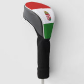 Hongaarse vlag golfheadcover (Schuin)