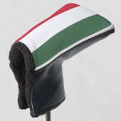 Hongaarse vlag golfheadcover (3/4 voorkant)
