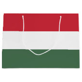 Hongaarse vlag groot cadeauzakje (Voorkant)