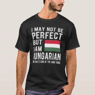 Hongaarse vlag Hongaarse erfgoedlijst T-shirt