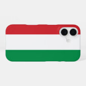 Hongaarse vlag iPhone 16 hoesje (Achterkant horizontaal)