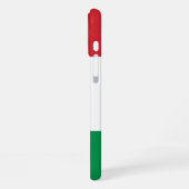 Hongaarse vlag iPhone hoesje (Linkerkant)