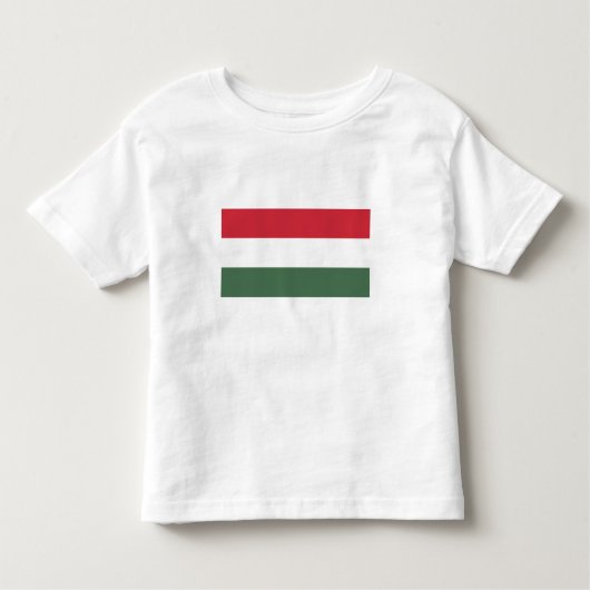 Hongaarse vlag kinder shirts (Voorkant)