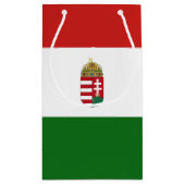 Hongaarse vlag klein cadeauzakje (Achterkant)