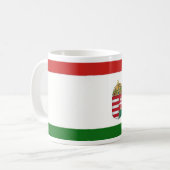 Hongaarse vlag koffiemok (Voorkant links)