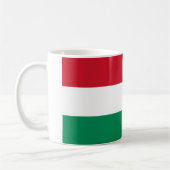 Hongaarse vlag koffiemok (Links)