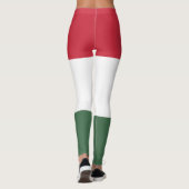 Hongaarse vlag leggings (Achterkant)