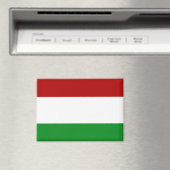Hongaarse vlag magneet (Insitu (Vaatwasser))