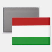 Hongaarse vlag magneet (Voorkant / Achterkant)