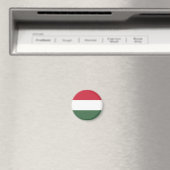 Hongaarse vlag magneet (Insitu (Vaatwasser))