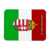 Hongaarse vlag magneet (Horizontaal)
