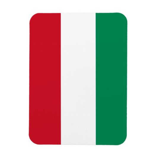 Hongaarse vlag magneet (Verticaal)