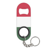 Hongaarse vlag mini flessenopener (Achterkant)