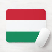 Hongaarse vlag muismat (Met muis)