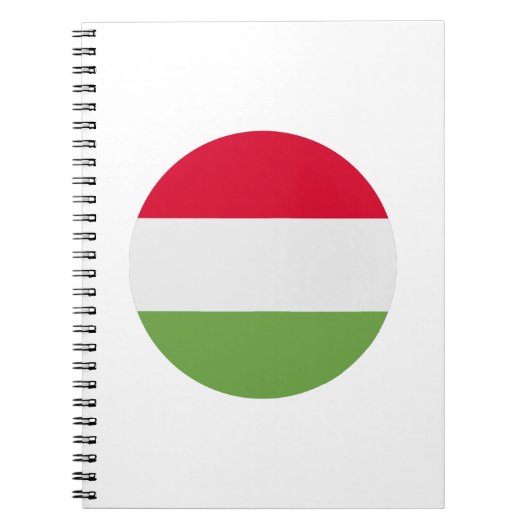 Hongaarse vlag notitieboek (Voorkant)
