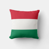 Hongaarse vlag op Amerikaanse MoJo Pillow