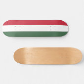 Hongaarse vlag skateboard (Horizontaal)