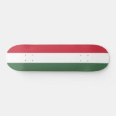 Hongaarse vlag skateboard (Horizontaal)