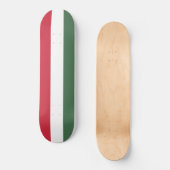 Hongaarse vlag skateboard (Voorkant)