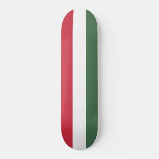 Hongaarse vlag skateboard (Voorkant)