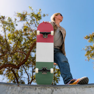 Hongaarse vlag skateboard