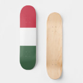 Hongaarse vlag skateboard (Voorkant)