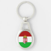 Hongaarse vlag sleutelhanger (Voorkant)