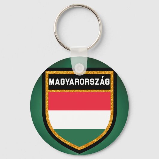 Hongaarse vlag sleutelhanger (Voorkant)
