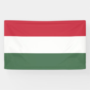 Hongaarse vlag spandoek